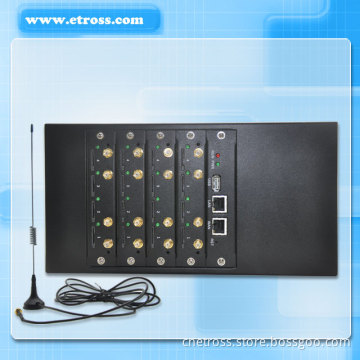 16/32 Ports GoIP Gateway, Coip, GSM VoIP Gateway Supporting Ussd, Iemi Change, SMS